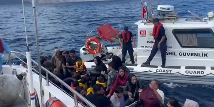 Çanakkale’de 40 kaçak göçmen yakalandı