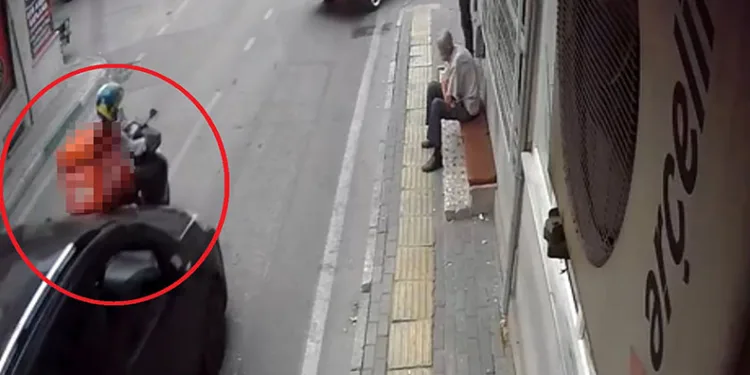 Bursa’da hızını ayarlayamayan ticari araç, motosiklete çarptı