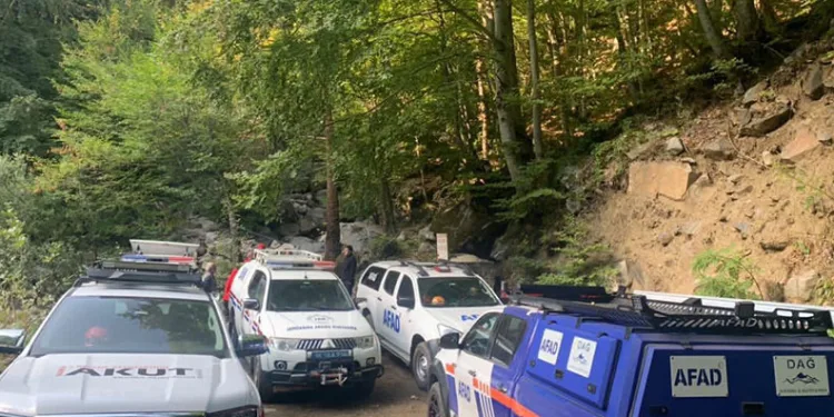 Uludağ’ın eteklerinde nefes kesen kurtarma