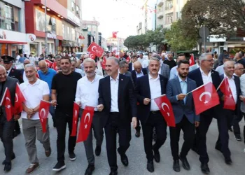 İnegöl’de kurtuluş coşkusu sokaklara taşındı