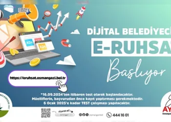 Osmangazi Belediyesi’nde E-Ruhsat dönemi