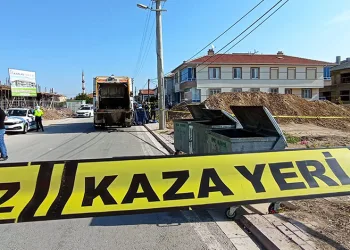 Çöp kamyonunun çarptığı bisikletli çocuk hayatını kaybetti