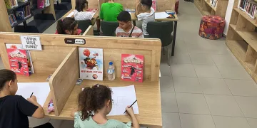 Çocuklar eğlenerek okuma sevgisi kazandı