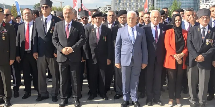 Bursa’da Gaziler günü törenle kutlandı