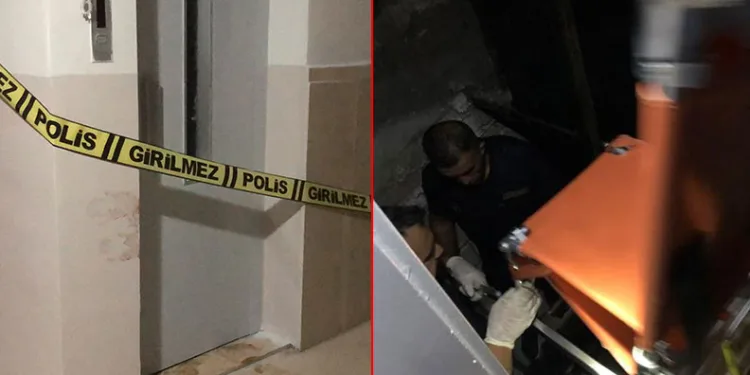Asansör boşluğuna düşen yaşlı adam ağır yaralandı