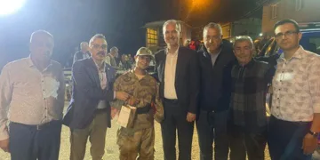 İnegöl’de özel bireyin asker olma hayali gerçek oldu