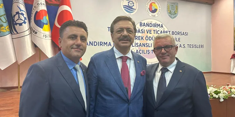 Başkan Aydın TOBB Başkanı Hisarcıklıoğlu ile bir araya geldi