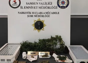 Evinde özel iklimlendirme düzeneğiyle uyuşturucu imal eden şahıs yakalandı