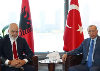 Cumhurbaşkanı Erdoğan, Rama’yı kabul etti