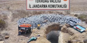 Kaçak kazı yapanlara operasyon: 4 gözaltı