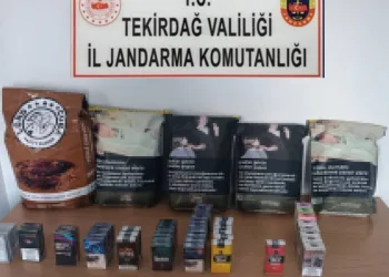 Jandarma Kapaklı’da kaçak tütün ürünleri ele geçirdi