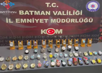Batman’da 62 adet kaçak saat ele geçirildi