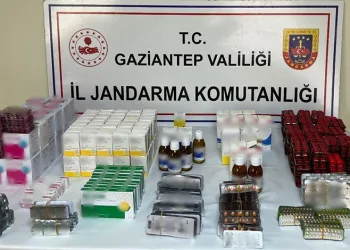 Gaziantep’te jandarmadan kaçak ilaç operasyonu: 2 gözaltı