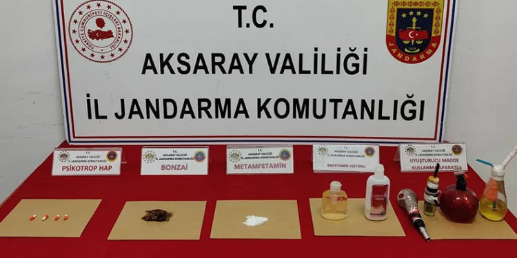 Aksaray’da uyuşturucu operasyonu: 2 tutuklama