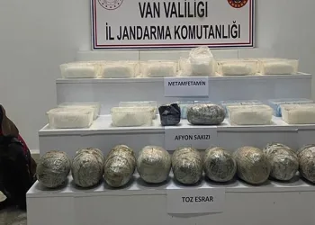 Van’da 107 kilo uyuşturucu ele geçirildi