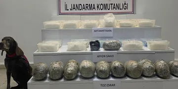 Van’da 107 kilo uyuşturucu ele geçirildi