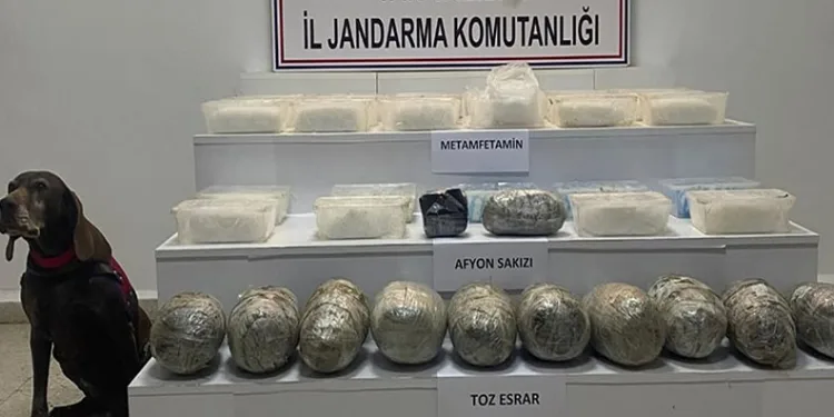 Van’da 107 kilo uyuşturucu ele geçirildi