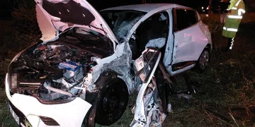 Samsun’da minibüs ile otomobil çarpıştı: 5 yaralı