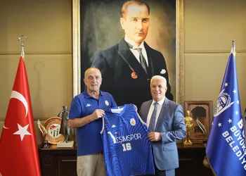 Yeşim Spor’dan Mustafa Bozbey’e ziyaret