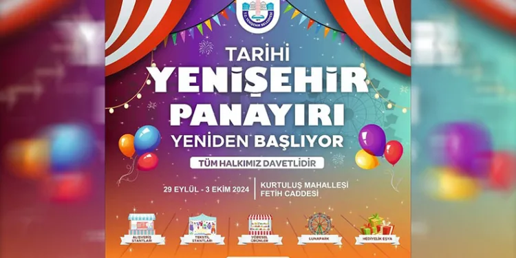 Yenişehir Panayırı yeniden başlıyor