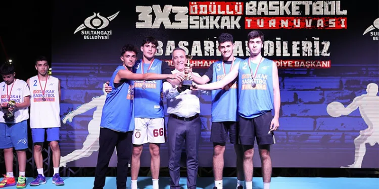 Sultangazi’de 4. Geleneksel Basketbol Turnuvası heyecanı yaşandı