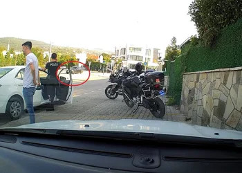 Bursa’da drift atan sürücüye 32 bin lira ceza