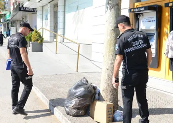 Nilüfer’de yere çöp atanlara ceza