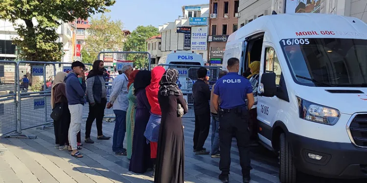 Yenişehir’de kaçak Suriyelilere operasyon