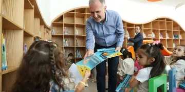 İnegöl’ün ilk çocuk kitaphanesinde masal heyecanı