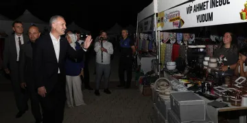 İnegöl’de Hanımeli Alışveriş Şenliği başladı