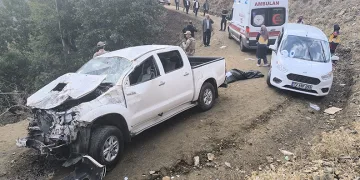 Muş’ta şehit askerin yakınları kaza yaptı: 1 ölü, 5 yaralı