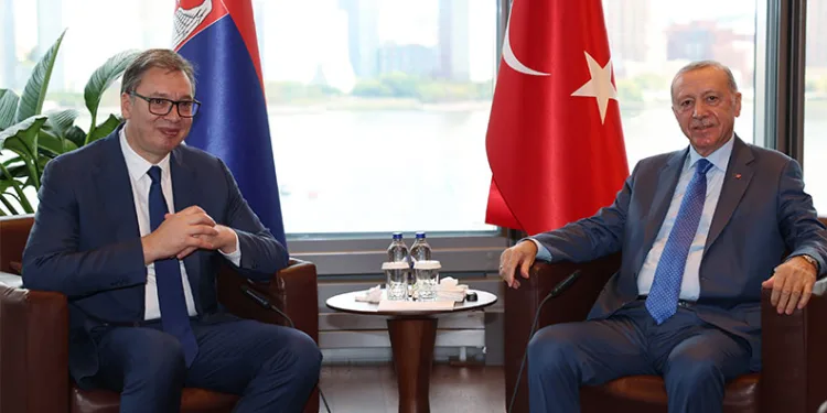 Cumhurbaşkanı Erdoğan, Vucic ile görüştü