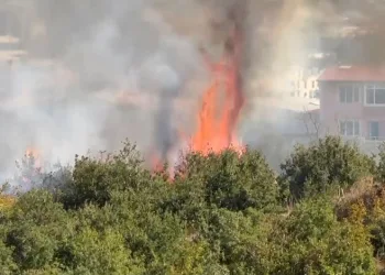 Bursa’da torpille eğlence yangına neden oldu