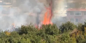 Bursa’da torpille eğlence yangına neden oldu