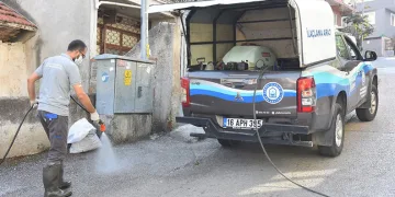 Yıldırım’da ilaçlama çalışmaları devam ediyor