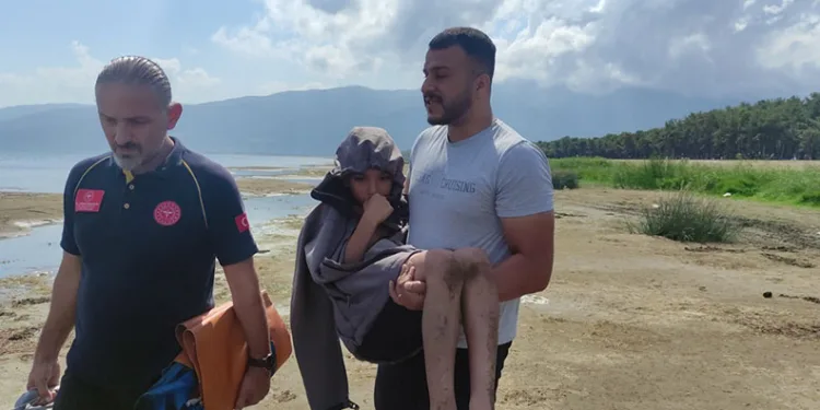 Bursa’da botla rüzgarda sürüklenen çocuklar kurtarıldı