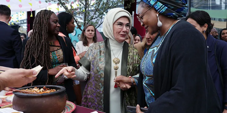 Emine Erdoğan, Afrika kıtasının lezzetlerini New York’a taşıdı