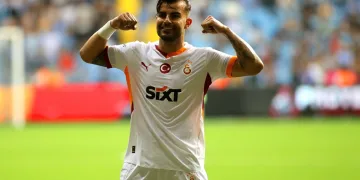 Abdülkerim Bardakcı ilk golünü attı