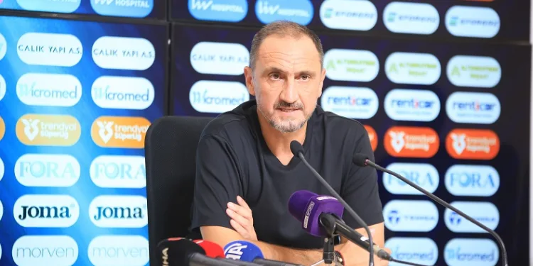 Adana Demirspor Teknik Direktörü Michael Valkanis: “Bugün ne yaparsak yapalım günümüzde değildik”