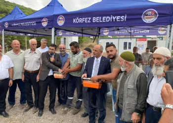 Körfez’de yeni caminin temeli atıldı