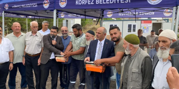 Körfez’de yeni caminin temeli atıldı