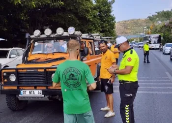 Safari araçlarına ceza yağdı