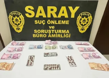 Tekirdağ’da emniyetinden torbacıya suçüstü