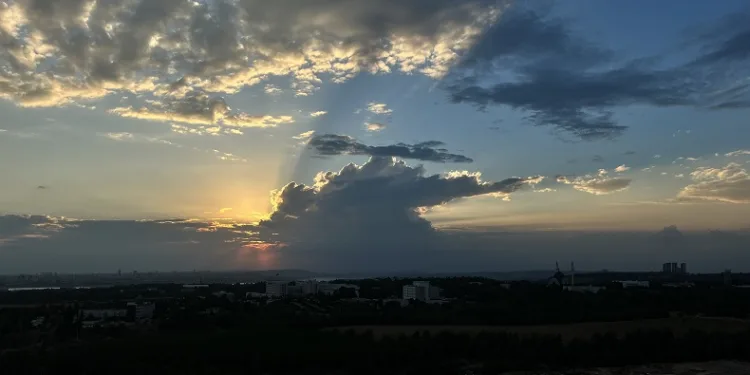 Adana’da kartpostallık gün batımı
