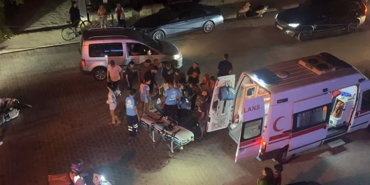 Fethiye’de motosikletle otomobil çarpıştı: 1 yaralı