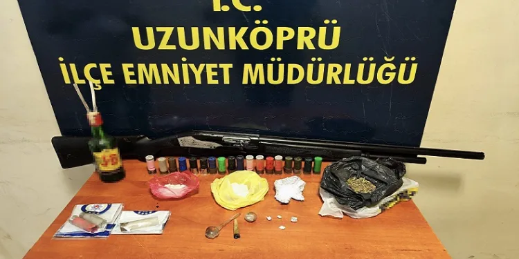 Uzunköprü’de uyuşturucu operasyonu