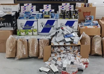 1 ton 600 gram kaçak tütün ele geçirildi