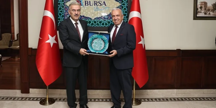 Başkan Şadi Özdemir’den Vali Ayyıldız’a ziyaret