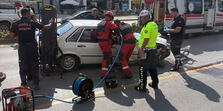Menteşe’de yaralamalı kaza