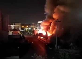 Bursa’da korkutan fabrika yangını